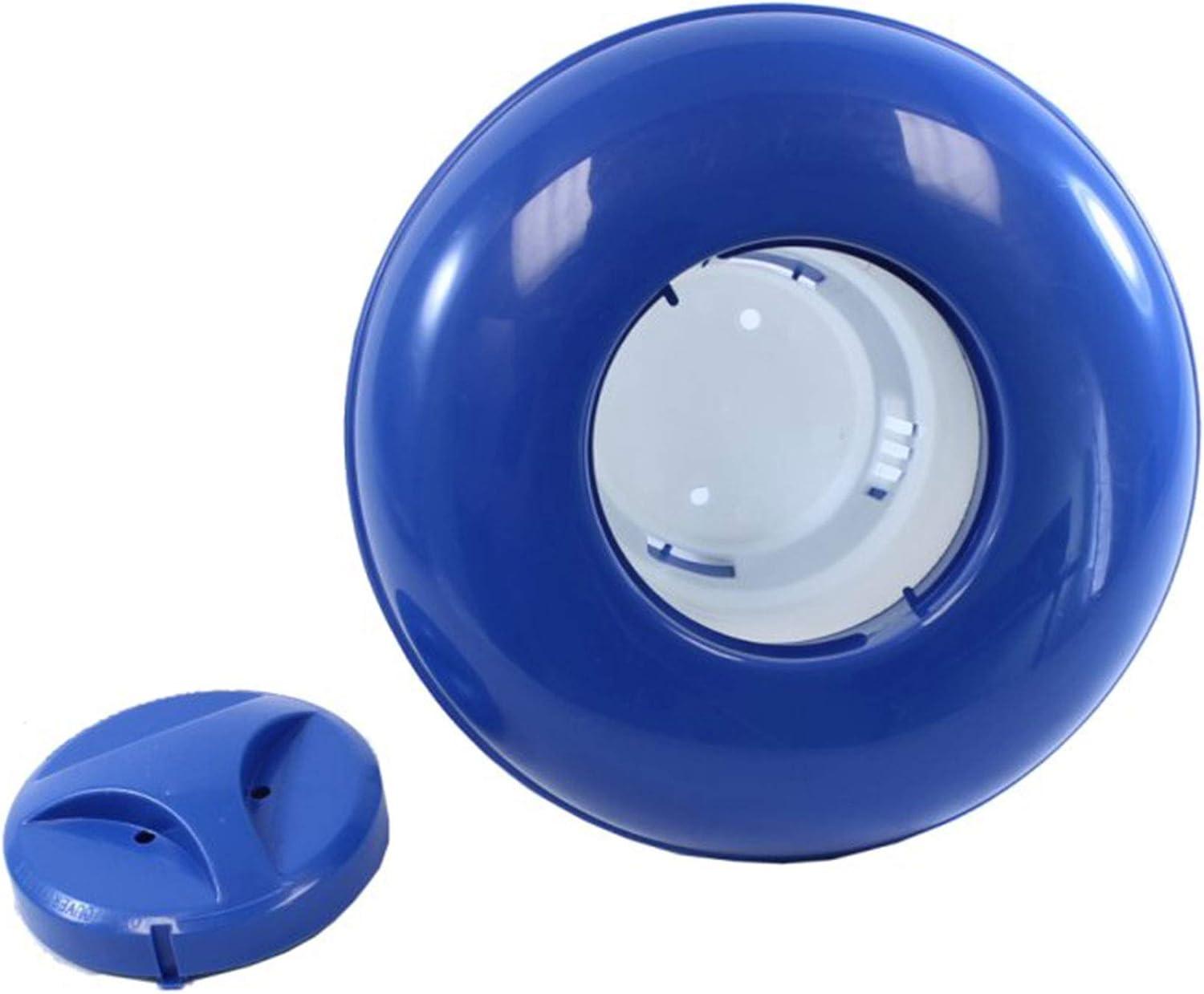 imageINTEX Easy Set Inflatable Swimming Pool Set 15ft x 48in with 1000 GPH Cartridge Filter Pump and Hydrotools Chlorine Dispenser Easy Assembly