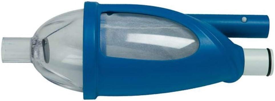 imageIntex 18 Ft Round Easy Set Solar Cover and Deluxe Pool Maintenance Kit wVacuum