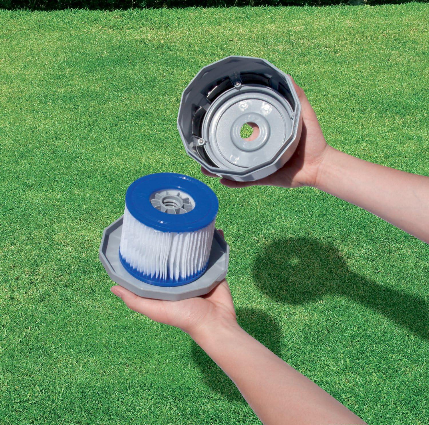 imageIntex Pool Filter 6 Pack with Intex 10Foot Round Above Ground Pool Cover