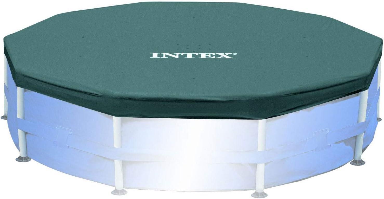 imageIntex Pool Filter 6 Pack with Intex 10Foot Round Above Ground Pool Cover