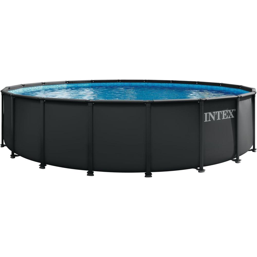 imageINTEX 26317MZ 15ft x 48in Ultra XTR Deluxe Above Ground Swimming Pool Set Includes Sand Filter Pump SuperTough Puncture Resistant Rust Resistant Easy to Assemble20 x 48