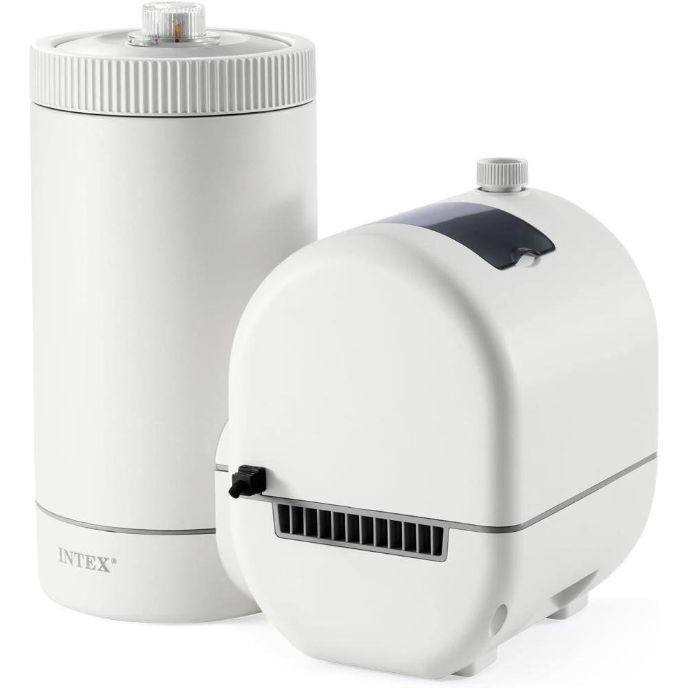 imageINTEX C2500 Krystal Clear Cartridge Filter Pump for Above Ground Pools 2500 GPH Pump Flow Rate Improved Circulation and Filtration Easy Installation Improved Water Clarity EasytoClean