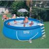 INTEX Easy Set Inflatable Swimming Pool Set: 15ft x 48in – with 1000 GPH Cartridge Filter Pump and Hydrotools Chlorine Dispenser – Easy Assembly