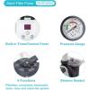 INTEX SX3000 Krystal Clear Sand Filter Pump for Above Ground Pools: 3000 GPH Pump Flow Rate – Includes Deluxe Wall Mount Pool Cleaning Surface Skimmer