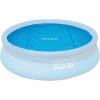 Intex 15 Foot Round Debris Cover and Vinyl Solar Cover for Above Ground Pools