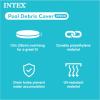 Intex 15′ x 33″ Easy Set Inflatable Ring Top Round Above Ground Swimming Pool with Cover and Krystal Clear Cartridge Filter Pump