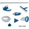 Intex 18 Ft Round Easy Set Solar Cover and Deluxe Pool Maintenance Kit w/Vacuum
