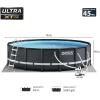 Intex 26325EH Ultra XTR 16ft x 48in Above Ground Swimming Pool Set with Sand Filter Pump and Deluxe Automatic Vacuum Cleaner