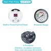 Intex 26641EG Krystal Clear Sand Filter Pump for Above Ground Pools Bundled with OptiFlow Premium Pure Silica Filter Sand, 50 lb Bag(1 500 GPH)