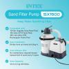 Intex 26641EG Krystal Clear Sand Filter Pump for Above Ground Pools Bundled with OptiFlow Premium Pure Silica Filter Sand, 50 lb Bag(1 500 GPH)
