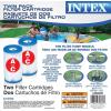 Intex Easy Set Swimming Pool Type A or C Filter Replacement Cartridges (4 Pack)