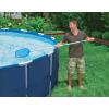 Intex Metal Frame Swimming Pool with Filter Pump and Pool Cleaning Kit (2 Pack)