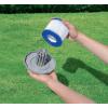 Intex Pool Filter (6 Pack) with Intex 10-Foot Round Above Ground Pool Cover