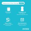 Intex Swimming Pool Easy Set Filter Cartridge Replacement – Type H (2 Pack)
