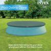 Intex Type H Easy Set Filter Cartridge Bundled with Pool Debris Vinyl Round Cover and Inflatable Above-Ground Kids Swimming Pool with Filter Pump