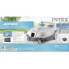 Intex ZX100 Auto Pressure Side Pool Cleaner with Hose and Converter and 2100 GPH Above Ground Pool Sand Filter Pump with Automatic Timer