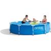 Metal Frame Above Ground Swimming Pool w/ 10 Foot Round Swimming Pool Cover