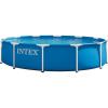 INTEX 28210EP 12Ft X 30In Metal Frame Above Ground Swimming Pool, Pool Only (Pump Not Included)
