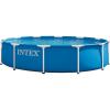 INTEX 28211EP 12Ft X 30In Metal Frame Above Ground Swimming Pool Set, Includes 530 GPH Cartridge Filter Pump, Puncture-Resistant Material, Rust Resistant, 1718 Gallon Capacity