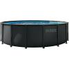 INTEX Ultra XTR Deluxe Round Above Ground Swimming Pool Set: 24ft x 52in – Includes Krystal Clear Cartridge Filter Pump – Easy to Assemble(Updated Packaging)