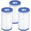 Intex 29000 Swimming Pool Easy Set Type A Replacement Filter Pump Cartridge (3 Pack)