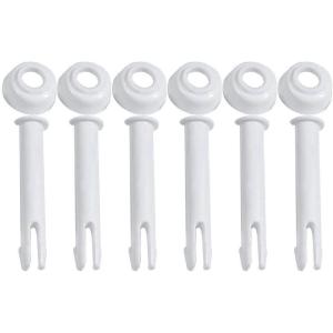 Intex Replacement Joint Pin & Seal for 10′ – 12′ Round Metal Frame Pools, 6 Pack