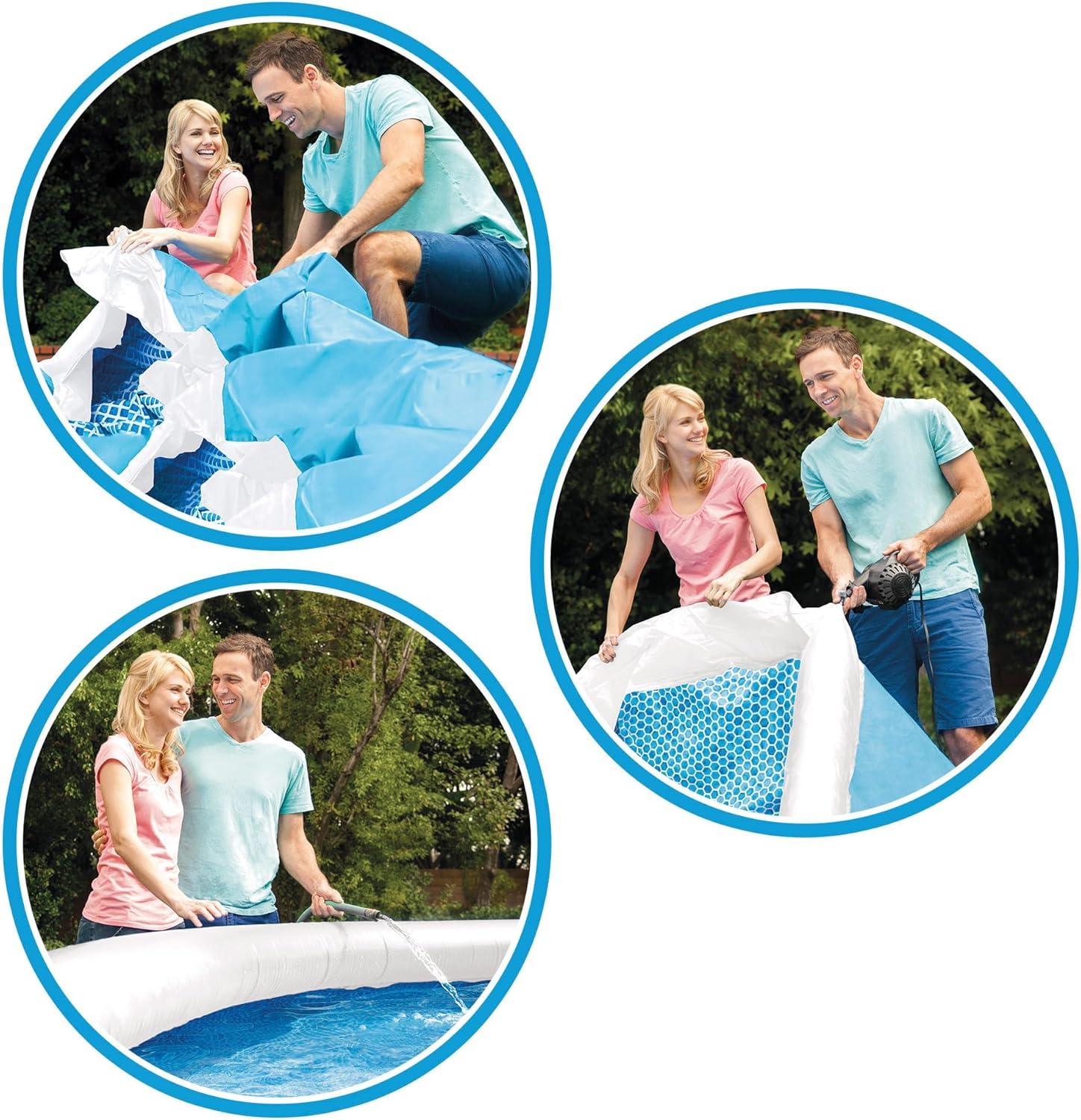 imageIntex 6ft x 20in Easy Set Swimming Pool 28101 Blue6 feet x 20 inch Easy Set Pool