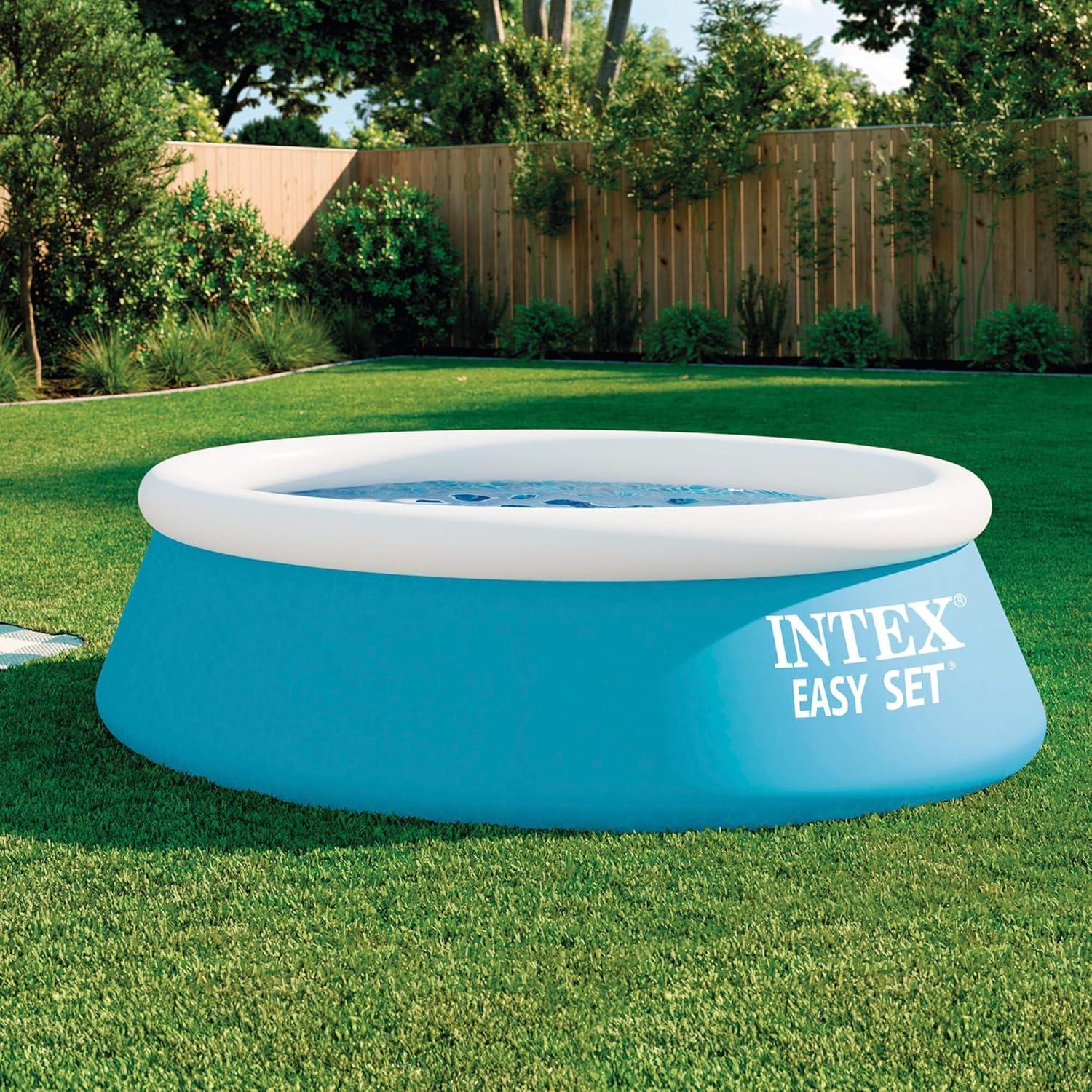 imageIntex 6ft x 20in Easy Set Swimming Pool 28101 Blue6 feet x 20 inch Easy Set Pool