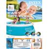 INTEX 28101EH Easy Set Inflatable Swimming Pool: 6ft x 20in – Puncture-Resistant Material – Quick Inflation – 232 Gallon Capacity – 16in Water Depth(1-Pack)