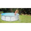 INTEX Deluxe Pool Ladder with Removable Steps for 36-Inch and 42-Inch Wall Height Above Ground Pools