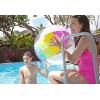 INTEX Deluxe Pool Ladder with Removable Steps for 36-Inch and 42-Inch Wall Height Above Ground Pools