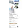 INTEX Deluxe Pool Ladder with Removable Steps for 36-Inch and 42-Inch Wall Height Above Ground Pools