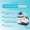 INTEX SX3000 Krystal Clear Sand Filter Pump for Above Ground Pools: 3000 GPH Pump Flow Rate – Easy Installation – Deluxe Pool Maintenance Kit Included