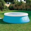 Intex 6ft x 20in Easy Set Swimming Pool #28101, Blue(6 feet x 20 inch Easy Set Pool)