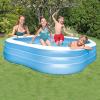 Intex 7.5ft x 7.5ft x 22in Swim Center Inflatable Above Ground Pool (2 Pack)(1 Pack)