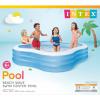 Intex 7.5ft x 7.5ft x 22in Swim Center Inflatable Above Ground Pool (2 Pack)(1 Pack)