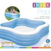 Intex 7.5ft x 7.5ft x 22in Swim Center Inflatable Above Ground Pool (2 Pack)(2 Pack)