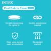 Intex 8 Foot Easy Set Cover for Above Ground Swimming Pool Vinyl Round (2 Pack)