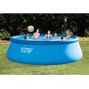 Intex Above Ground Swimming Pool, Ladder with Pump and 15’ Pool Debris Cover