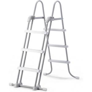INTEX Deluxe Pool Ladder with Removable Steps for 36-Inch and 42-Inch Wall Height Above Ground Pools