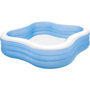 Intex 7.5ft x 7.5ft x 22in Swim Center Inflatable Above Ground Pool (2 Pack)(1 Pack)