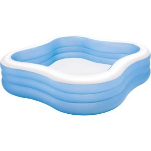 Intex 7.5ft x 7.5ft x 22in Swim Center Inflatable Above Ground Pool (2 Pack)(2 Pack)