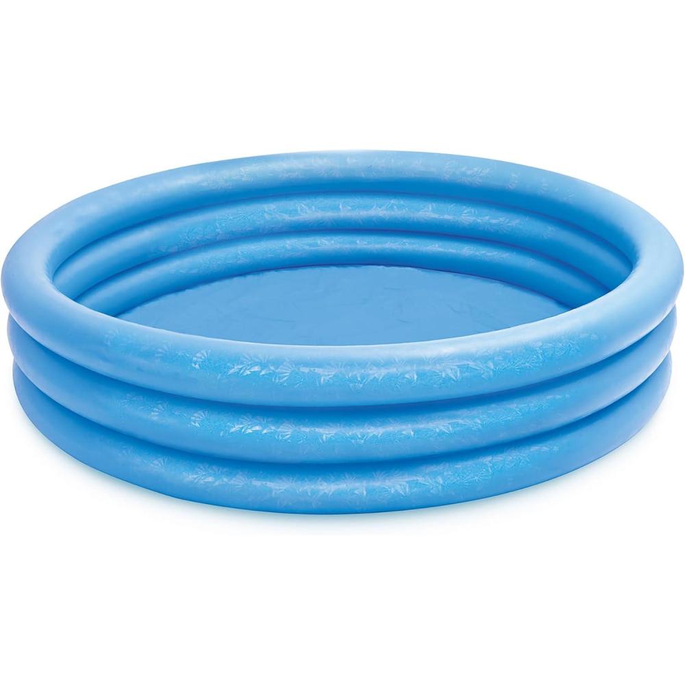 imageINTEX 58426EP Crystal Blue Inflatable Kiddie Pool 58in x 13in for Ages 2