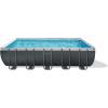 INTEX 26357MZ 20ft x 10ft x 52in Ultra XTR Deluxe Rectangular Above Ground Swimming Pool Set, Includes 1500 GPH Sand Filter Pump, SuperTough Puncture Resistant, Rust Resistant, Easy to Assemble(20′ x 10′ x 52″)