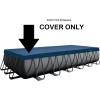 Intex 24FT X 12FT Rectangular All-Season Deluxe Winter Pool Cover for Above Ground Pools