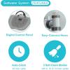 Intex Krystal Clear Saltwater System for 7000 Gallon Above Ground Swimming Pool and Deluxe 800 GPH Wall Mounted Pool Surface Automatic Skimmer