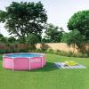 INTEX Above-Ground Swimming Pool, Rectangular Frame 8.5ft x 5.3ft x 26in Outdoor Backyard Pool – Quick and Easy Set Up – for Ages 6 and Up, Pink(10′ x 30″)