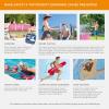 INTEX Above-Ground Swimming Pool, Rectangular Frame 8.5ft x 5.3ft x 26in Outdoor Backyard Pool – Quick and Easy Set Up – for Ages 6 and Up, Pink(7′ x 5′ x 23″)