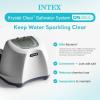 Intex 3000 GPH Sand Filter Pump with Built-In Timer and Krystal Clear Saltwater System Maintenance Set for Above Ground Outdoor Swimming Pools