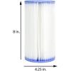 Intex Swimming Pool Easy Set Type A Replacement Filter Pump Cartridge (16 Pack)(16)
